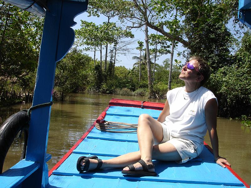 106- Sur le bateau- delta du Mekong.JPG - Sur le bateau- delta du Mékong